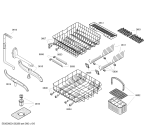 Схема №4 SGS53E92EU с изображением Панель управления для посудомоечной машины Bosch 00675331