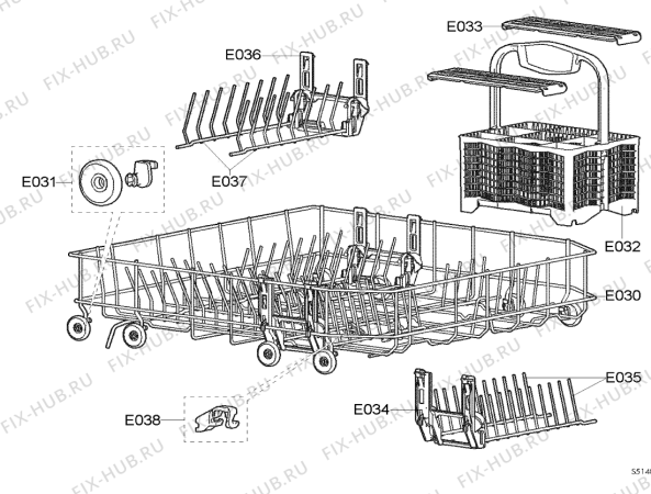 Схема №8 GSX 4966/1 G с изображением Панель для посудомойки Whirlpool 481244011077