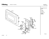 Схема №2 W2437 с изображением Дверь для микроволновки Bosch 00288386