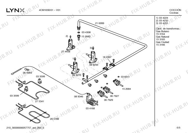 Схема №3 4CM165B с изображением Панель для электропечи Bosch 00218585