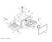 Схема №3 C17E54N3GB с изображением Модуль управления, запрограммированный для духового шкафа Bosch 00659516
