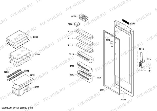 Схема №2 3FCP1667 с изображением Панель управления для холодильной камеры Bosch 00649671