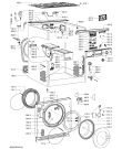 Схема №2 AWOC 0614 с изображением Модуль (плата) для стиралки Whirlpool 481010442666