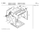 Схема №5 HEN580A с изображением Панель для плиты (духовки) Bosch 00285519