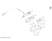 Схема №1 WT46W560AU с изображением Панель управления для сушильной машины Siemens 00703646