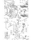 Схема №1 GSFH 1888 WS с изображением Микромодуль для электропосудомоечной машины Whirlpool 481221479316