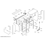 Схема №4 SGIAIE5 с изображением Декоративная рамка для посудомойки Bosch 00665993