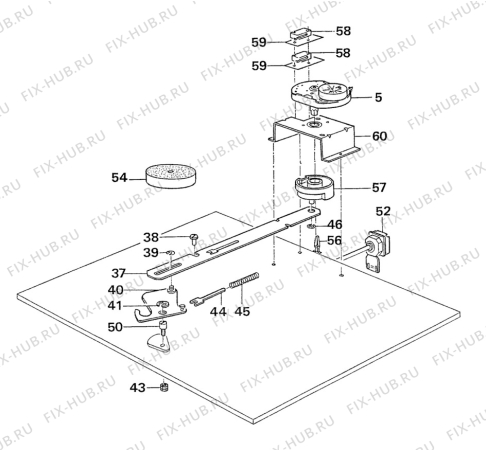 Взрыв-схема плиты (духовки) Electrolux CO2085W1 - Схема узла H20 Oven primary (large) D