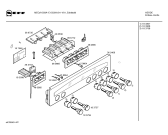Схема №1 E1851N2 MEGA SE1859 с изображением Панель управления для духового шкафа Bosch 00362409