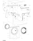Схема №1 PFLC 51009P с изображением Блок управления для стиралки Whirlpool 481010770716