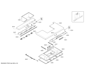 Схема №1 DWK09E650 с изображением Вентиляционный канал для вытяжки Bosch 00703937