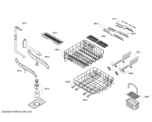 Схема №2 SGS45M42II с изображением Столешница для электропосудомоечной машины Bosch 00144748