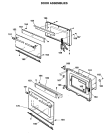 Схема №2 J151EW (F031829) с изображением Обшивка для электропечи Indesit C00228700