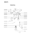 Схема №1 F8974138(0) с изображением Термостат для кофеварки (кофемашины) Krups MS-0907644