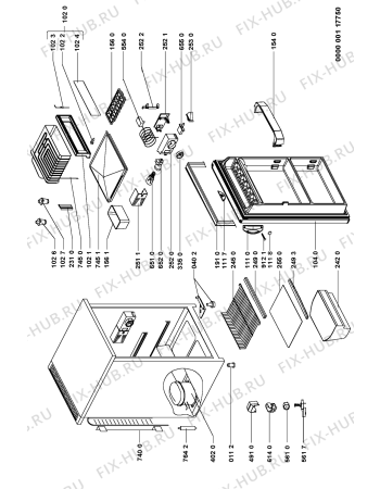 Схема №1 ART 202/G-T с изображением Микрокомпрессор для холодильника Whirlpool 481236038777