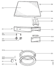 Схема №2 LAV40-W с изображением Емкоть для порошка для стиралки Aeg 8991106038005