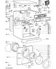 Схема №2 AWM 5186 с изображением Кнопка, ручка переключения для стиралки Whirlpool 481241458224