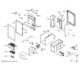 Схема №4 RF463201 с изображением Силовой модуль для холодильника Bosch 00703812