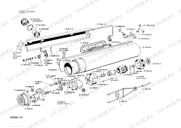 Схема №2 CB4400 с изображением Переключатель для стиральной машины Bosch 00021710