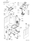Схема №2 WAT UNIQ 612 AAA с изображением Обшивка для стиральной машины Whirlpool 481010456574