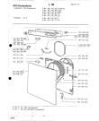 Схема №1 LTH450 E с изображением Ручка (крючок) люка для стиралки Aeg 8996470417107