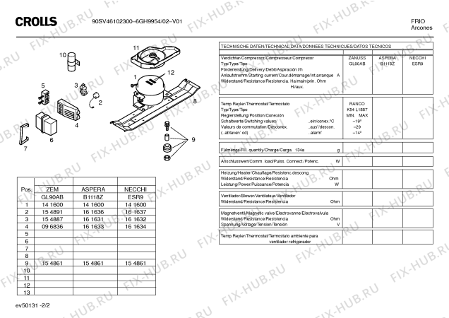 Схема №2 RF9617 F5290 с изображением Лампа для холодильной камеры Bosch 00068649