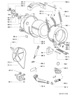 Схема №1 AWM 246 с изображением Бак (полубак) для стиралки Whirlpool 481941818356