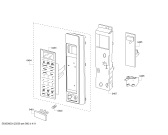 Схема №6 SEMW302BB с изображением Патрубок для духового шкафа Bosch 00425299