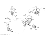 Схема №3 SHX55M02UC с изображением Панель управления для посудомоечной машины Bosch 00665514