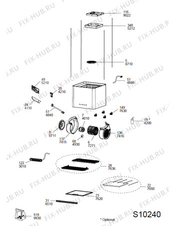 Схема №1 208355404712PRF01462 с изображением Другое для вентиляции Whirlpool 488000537147