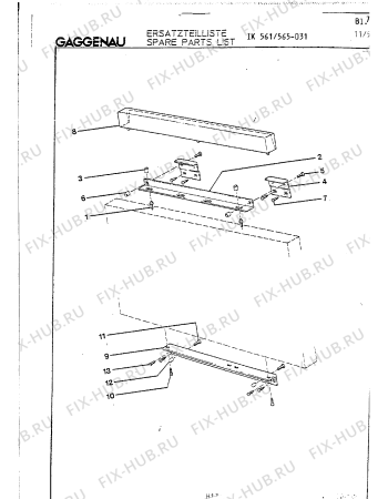 Схема №11 IK561031 с изображением Слив для холодильника Bosch 00293733