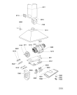 Схема №1 AKS 647 WH с изображением Микрофильтр для электровытяжки Whirlpool 481945858755