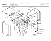 Схема №3 SE24200GB с изображением Передняя панель для посудомойки Siemens 00351691