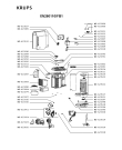 Схема №1 XN260140/FB1 с изображением Обшивка для кофеварки (кофемашины) Krups MS-623518