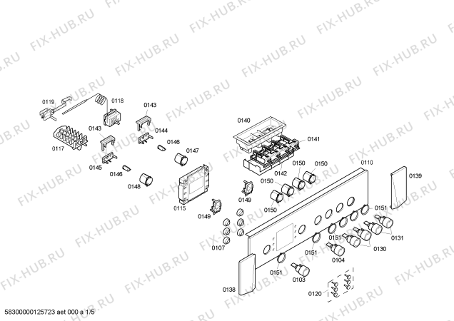 Схема №3 P1HEB69051 Horno pitsos.poliv.inox.multif.3d ec3 er с изображением Внешняя дверь для плиты (духовки) Bosch 00479336