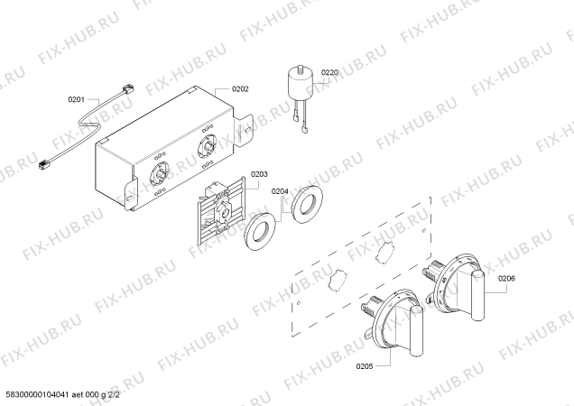 Схема №1 VK230134 с изображением Фильтр для плиты (духовки) Bosch 00165023