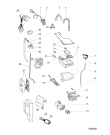 Схема №2 XWSRA610519WUA (F086750) с изображением Пластинка для стиралки Indesit C00305789