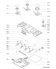 Схема №1 AKM 517/NA/C с изображением Затычка для духового шкафа Whirlpool 481244039852