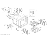 Схема №3 BO471211 с изображением Модуль управления, запрограммированный для электропечи Bosch 12020045