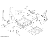 Схема №3 SK23E610TI с изображением Опорная ножка для посудомойки Bosch 00635288