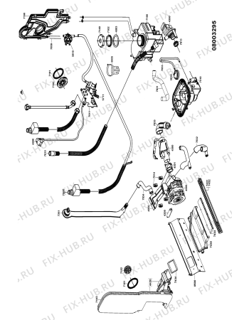 Схема №3 ADG 689 IX с изображением Панель для посудомоечной машины Whirlpool 481290508403