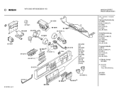 Схема №3 WFK6030GB WFK6030 с изображением Панель управления для стиральной машины Bosch 00285895