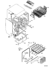 Схема №2 GSI 5599/1 G WS с изображением Запчасть для посудомойки Whirlpool 481290508892