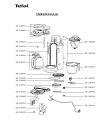 Схема №1 CM430X10/AJA с изображением Микрофильтр для кофеварки (кофемашины) Tefal SS-202016