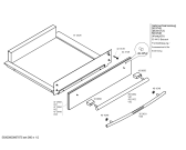 Схема №2 N7140A0 с изображением Панель для плиты (духовки) Bosch 00472684