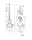 Схема №6 3CAP2782 AWM 901 с изображением Микропереключатель для стиралки Whirlpool 481928218694