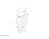 Схема №4 KSV36VW4P, Bosch с изображением Крышка для холодильника Bosch 12021432