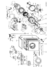 Схема №1 AWG 332/4 с изображением Кнопка, ручка переключения для стиралки Whirlpool 481241258855