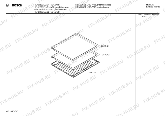 Схема №3 HEN226A с изображением Переключатель для плиты (духовки) Bosch 00068606