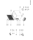 Схема №1 PLC215A-E с изображением Рукоятка для холодильника Whirlpool 481010467621